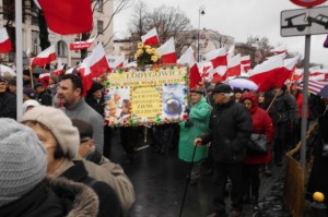 Marsz Wolności i Solidarności 2015. Manifestacja PiS z 13 grudnia w Warszawie. 3