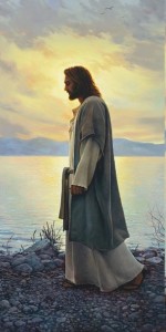 Jezus Idzie po brzegu