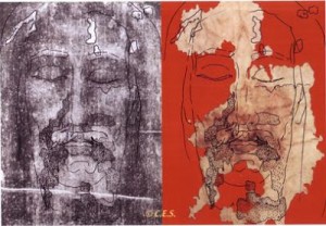 Porównanie Całunu i chusty