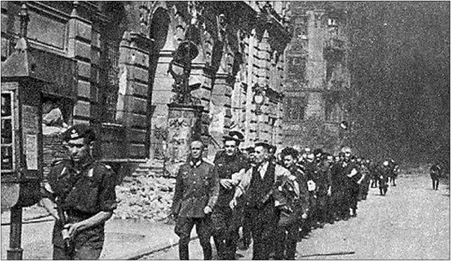 Kolumna jeńców niemieckich