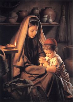 modlitwa przy lampce