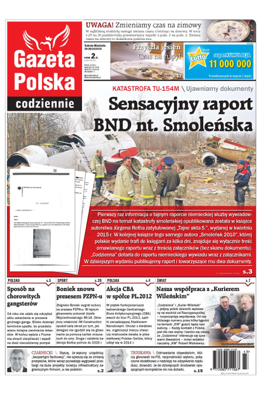 GP - Raport  BND o Smoleńsku