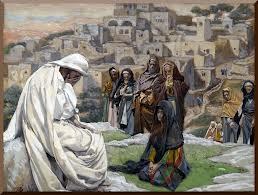 Jezus lamentujacy nad Jeruzalem