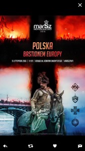 Marsz Niepodległości plakat 2016