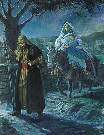 Józef i Maryja w podróży