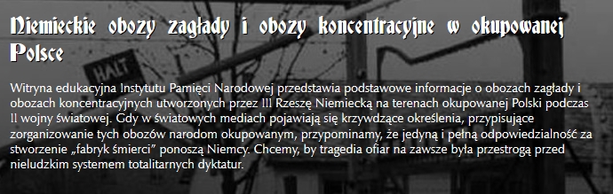 Witryna edukacyjna IPN