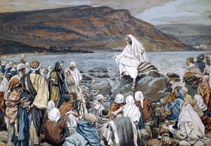 Tłumy słuchają Jezusa