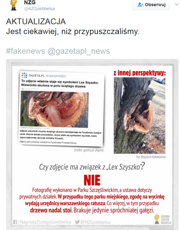 manipulacja drzewo