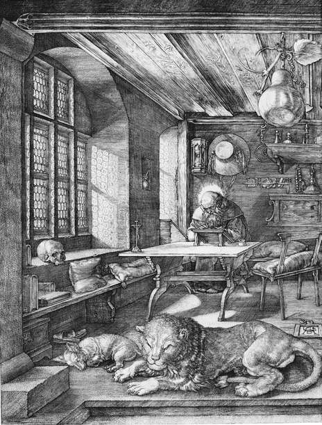 Św. Hieronim, Albrecht Durer_m