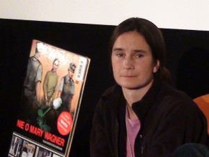 Mary Wagner na premirze filmu.