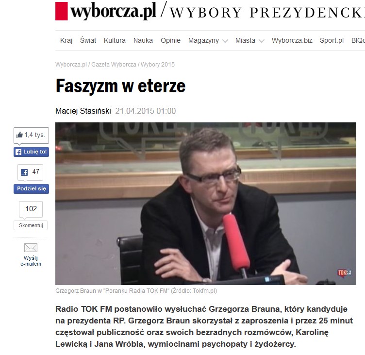 Faszyzm w eterze