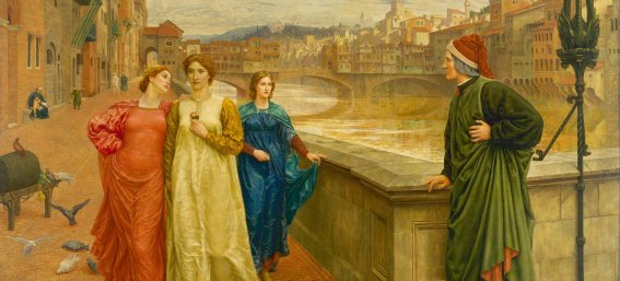 Henry Holiday - Dante & Beatrice [1]