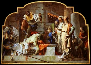 Jan Chrzciciel, Herodiada, ścięcie