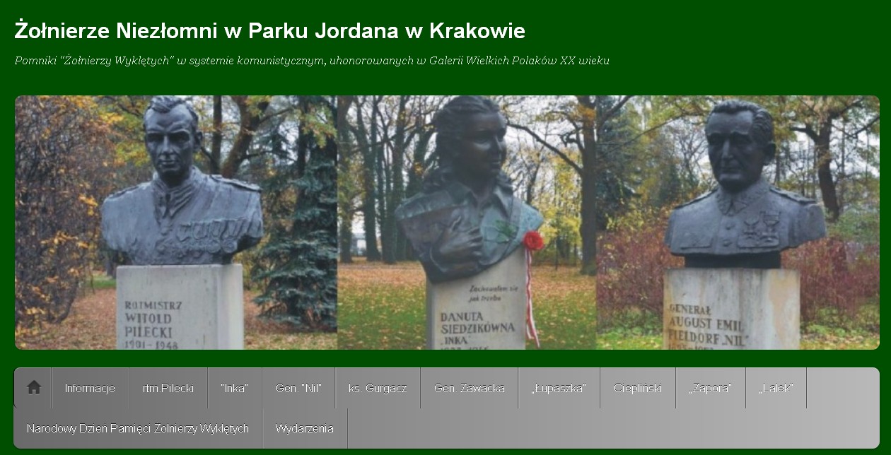 Nowa strona o patriotycznych wydarzeniach w Krakowie