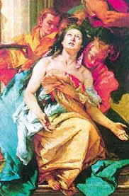 Obcicie piersi sw. Agaty