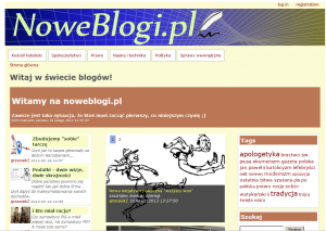Strona główna  Noweblogi