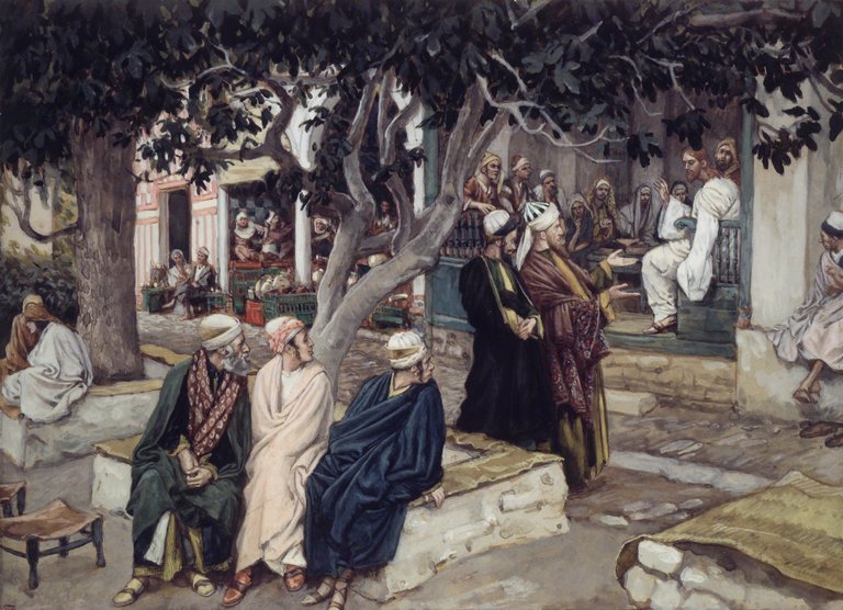 The Meal in the House of Matthew (Le repas chez Mathieu)