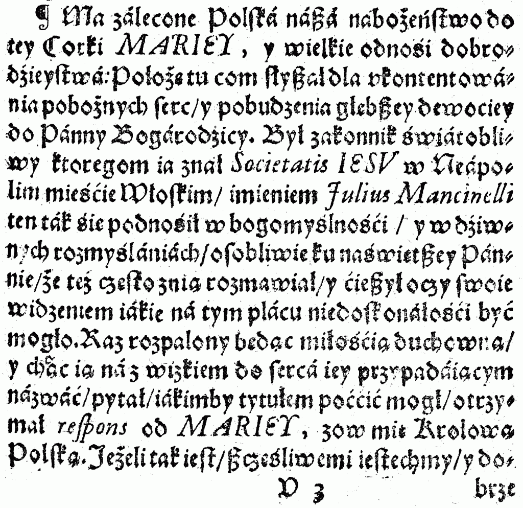 Zow mie Krolowa Polska