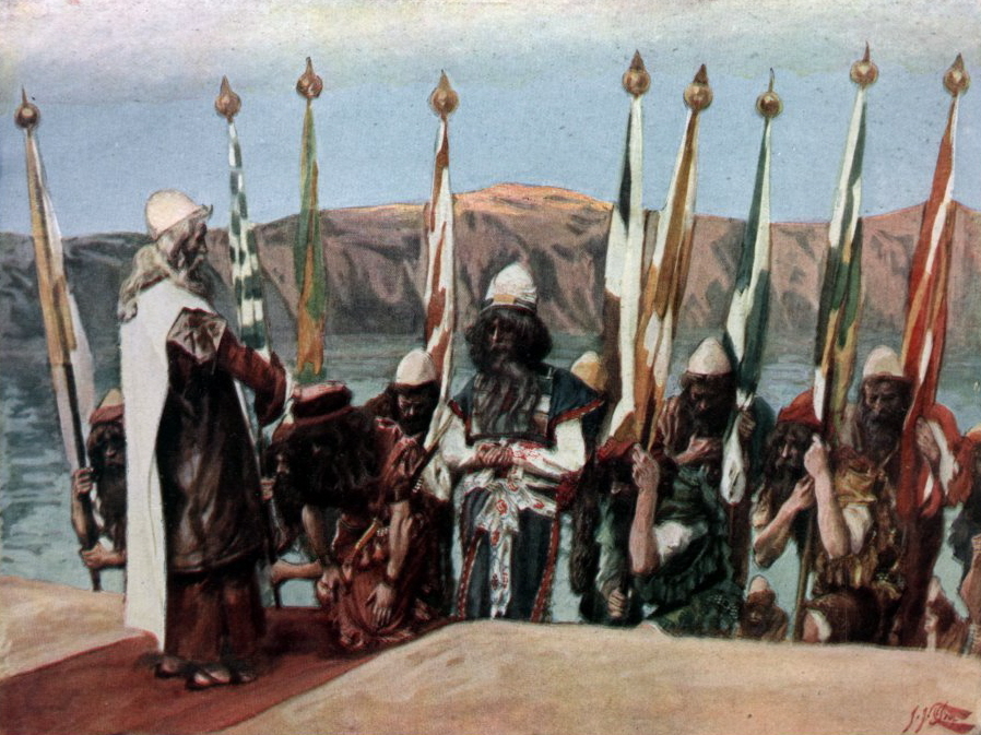 moses_blesses_joshua_before_the_high_priestby-james-tissot