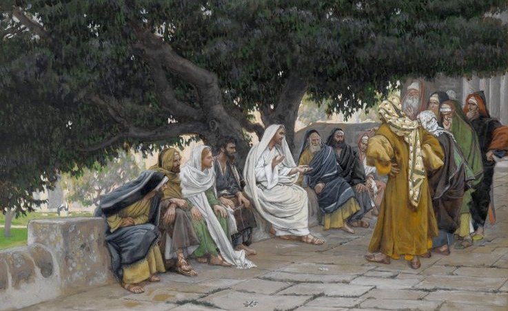 pharisees Jesus tempt Jesus
