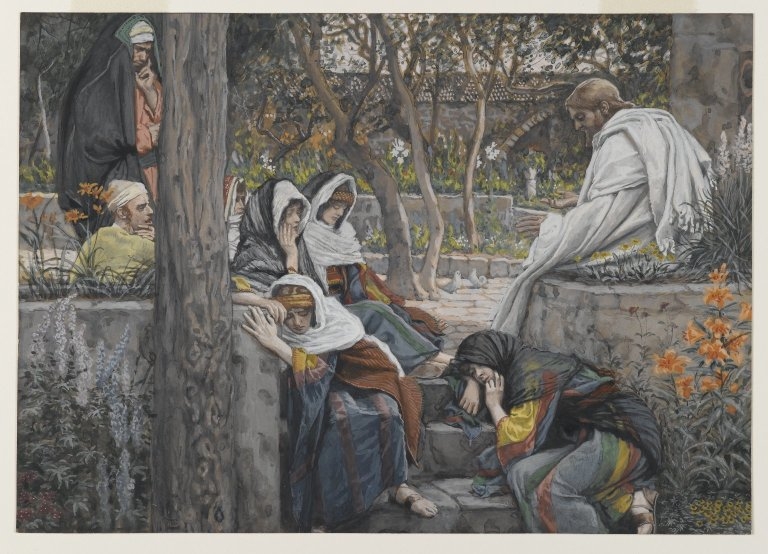 Chrystus w Betanii, Maria + Magdalena