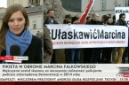 “Marcin Falkowski został skazany na 6 miesięcy pozbawienia wolności w politycznym procesie przez sędziego Łączewskiego (znanego ze sprawy p. M. Kamińskiego) za rzekome naruszenie nietykalności cielesnej funkcjonariusza podczas antyrządowej manifestacji […]